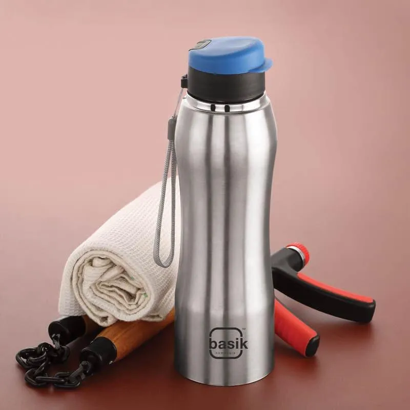 Revvo Stainless Steel Water Bottle (Blue) - 950 mL media 1