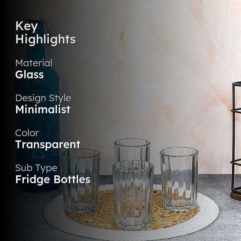 Neo 1000 mL Water Bottle With 200 mL Glasses - Five Piece Set media 2