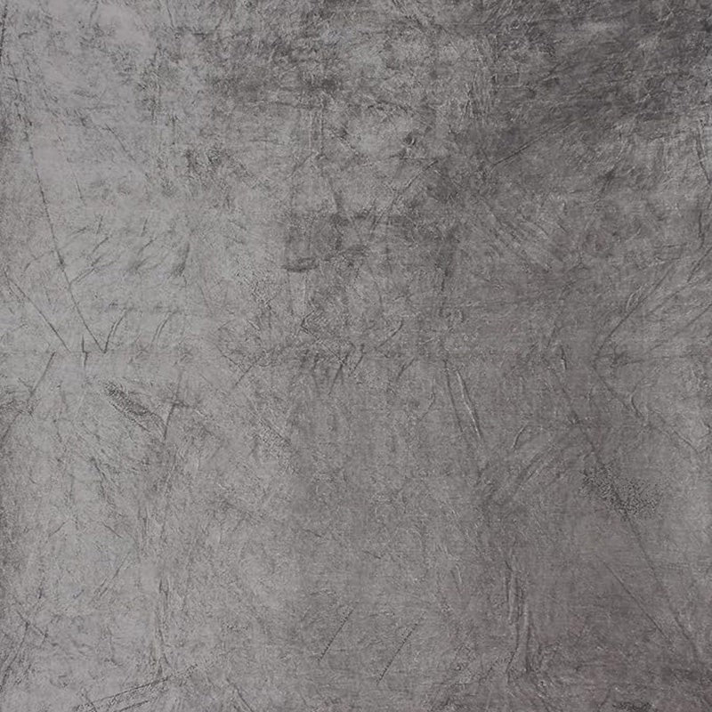 Sarva Solid Cotton Flannel Bedsheet (Grey) - 190 GSM media 5