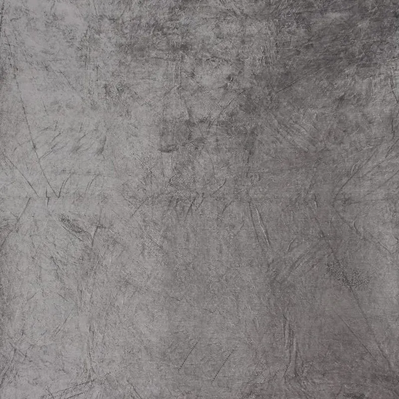 Sarva Solid Cotton Flannel Bedsheet (Grey) - 190 GSM media 5