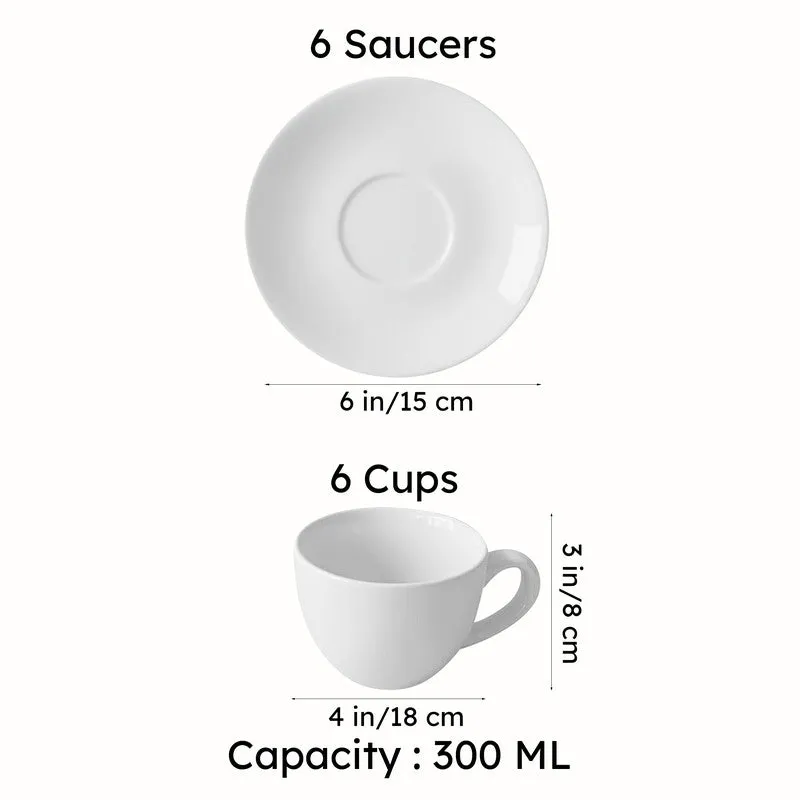Gramae Handmade Cup & Saucer - 300 ML media 6