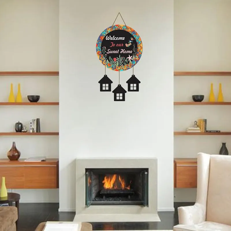 Welcome Home III Polyester & MDF Wall Hanging media 4