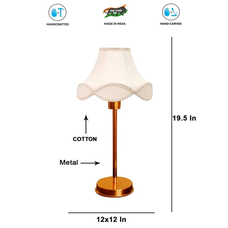 Kavira Kavo Metal Table Lamp - OffWhite media 8