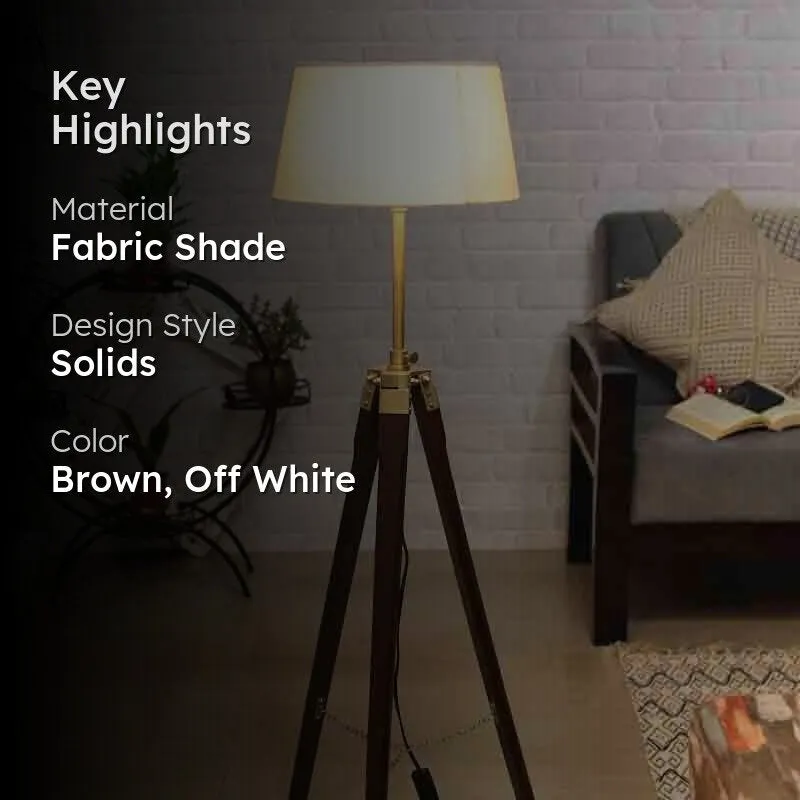Tall Tales Tripod Floor Lamp - Off White media 2