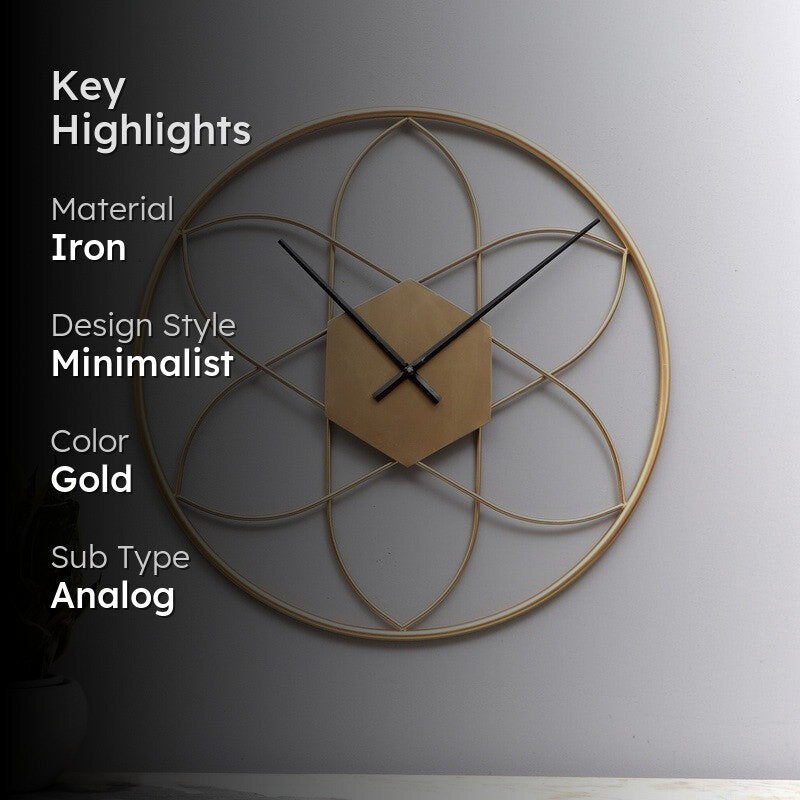 Flora Frisk Wall Clock media 2