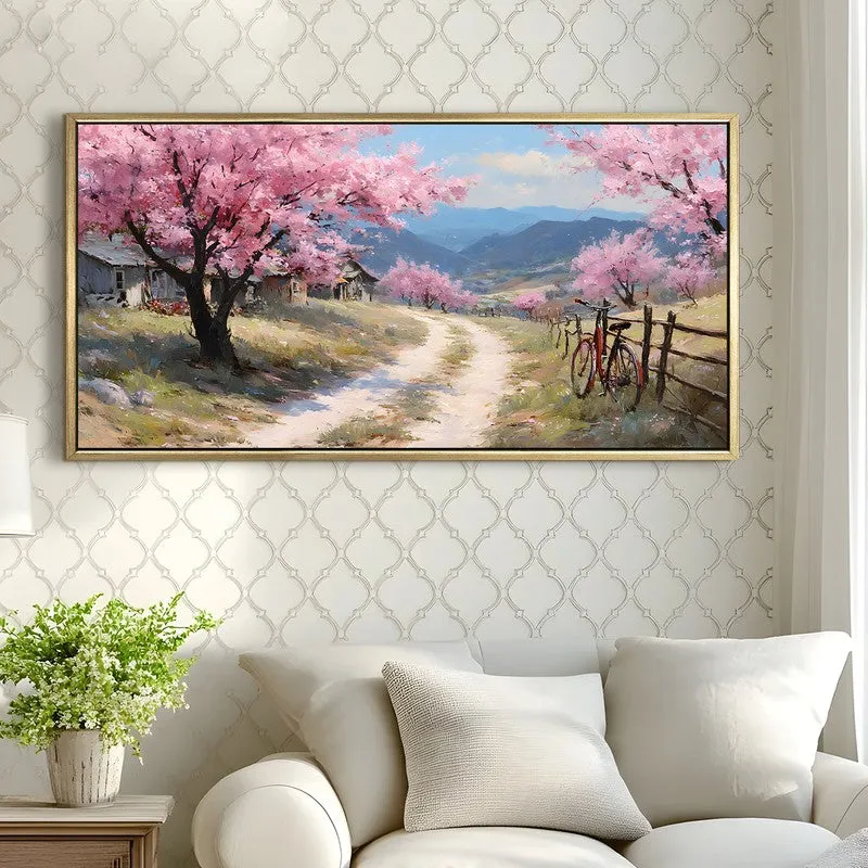 Pinkhaze Canvas Wall Painting With Frame media 4