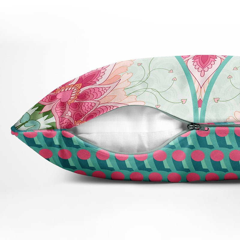 Opra Floral Reversible Cushion Cover media 7