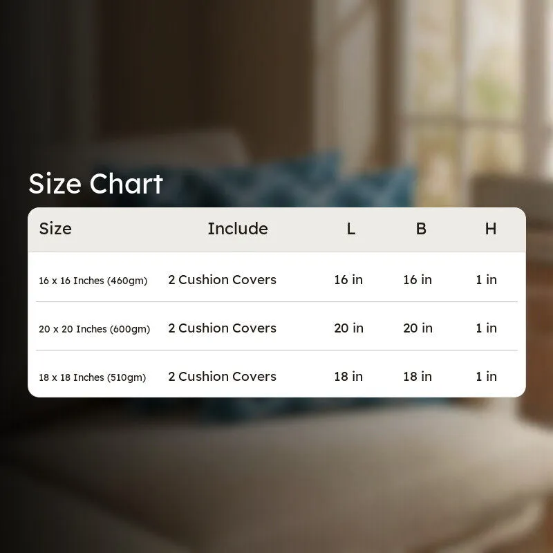 DiagMatrix Cushion Cover (Blue) - Set Of Two media 8