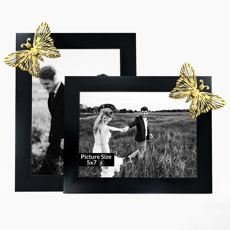 Evangeline Photo Frame (Black) - Set of Two media 3