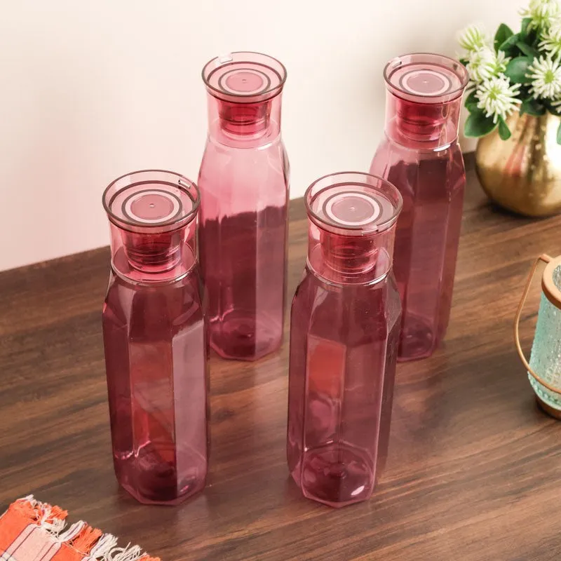 AquaLite Purple Clear PET Bottle (1000 mL Each) - Set Of Four media 3