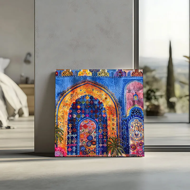 Vibrant Archway Canvas Wall Art media 5
