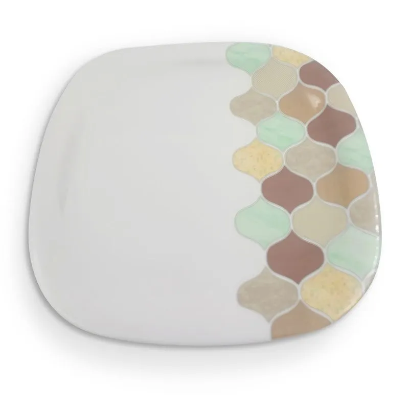 Texture Melamine Dinner Plates - Set of Six media 5