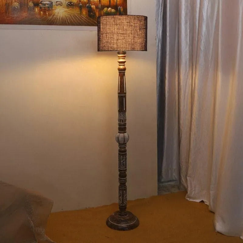 Colton Dona Floor Lamp - Blue media 1