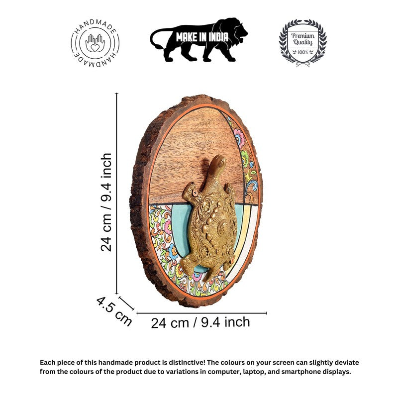 Jeyval Divine Tortoise Mango Wood Wall Accent media 7