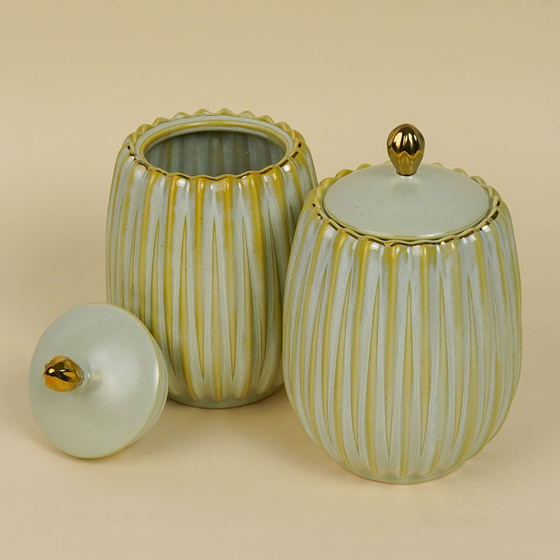 Vajra Light Green Storage Container (1200 mL Each) - Set Of Two media 5
