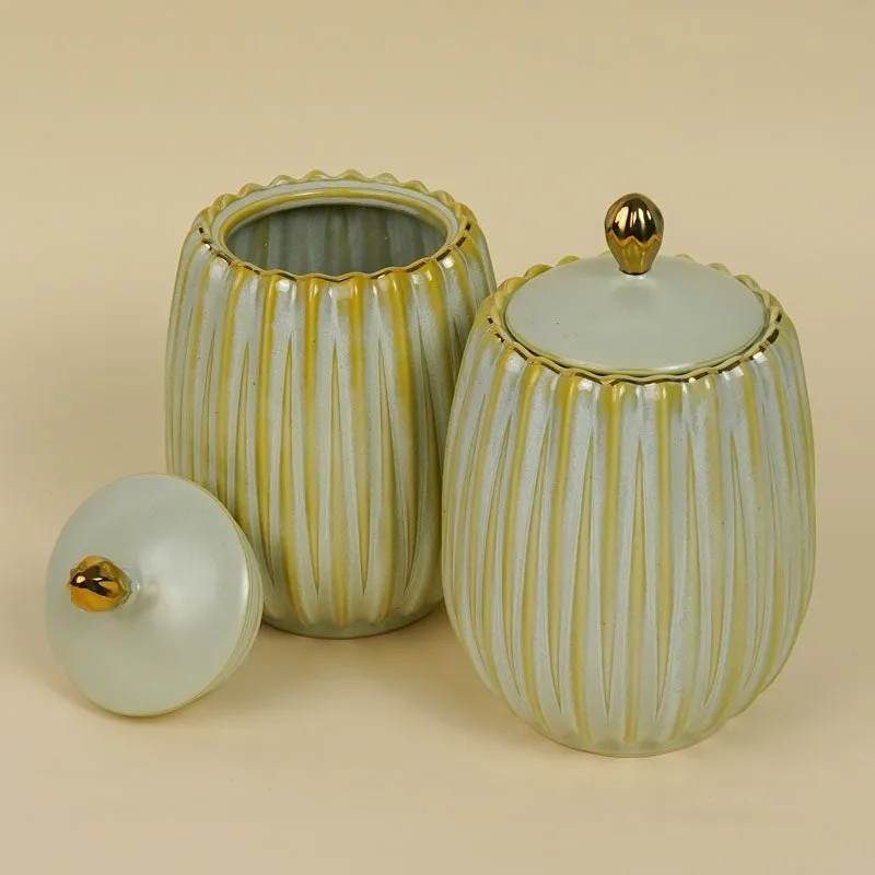 Vajra Light Green Storage Container (1200 mL Each) - Set Of Two media 5