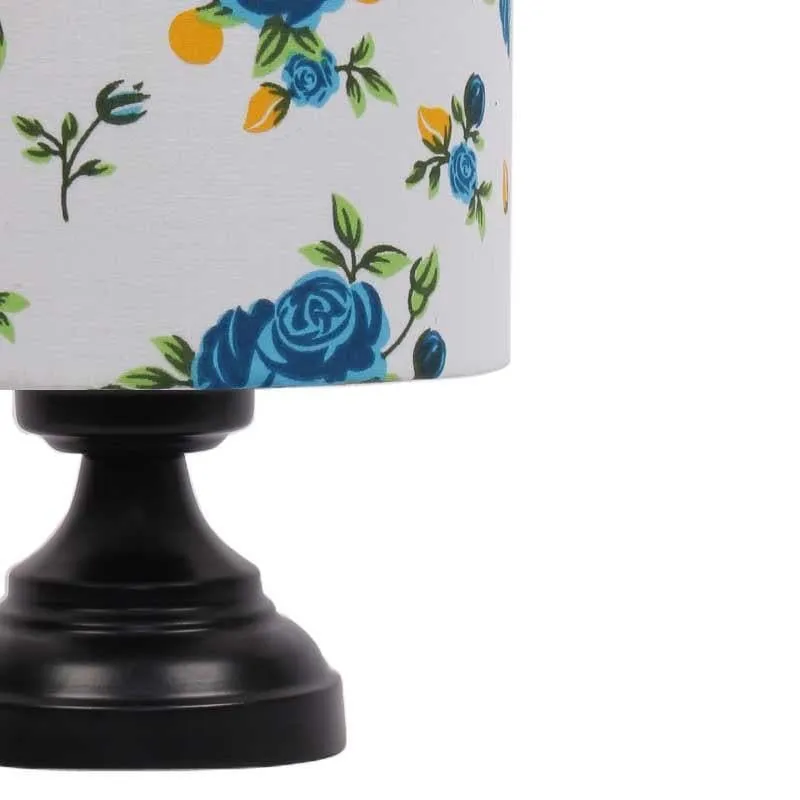 Fleur Burst Fabric Table Lamp - Multicolor media 5