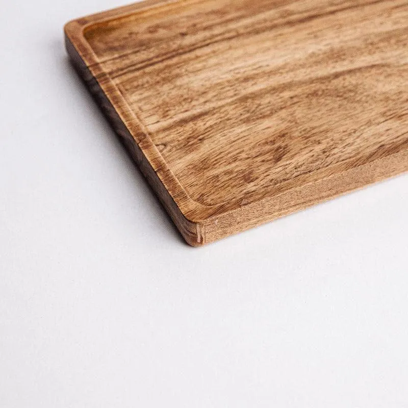 Brijo Acacia Wood Platter media 5