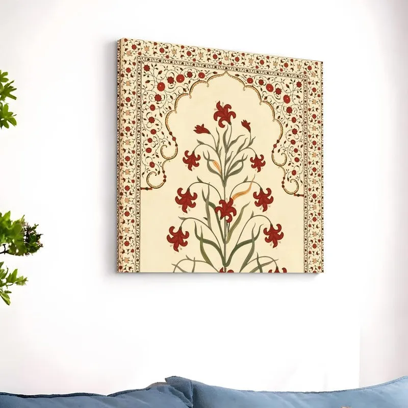 Folk Flora Canvas Wall Art media 10