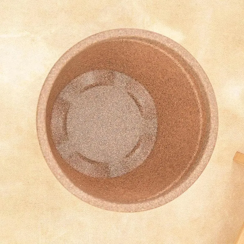 Ugaoo Barca Round Medium Planter - Sand media 6