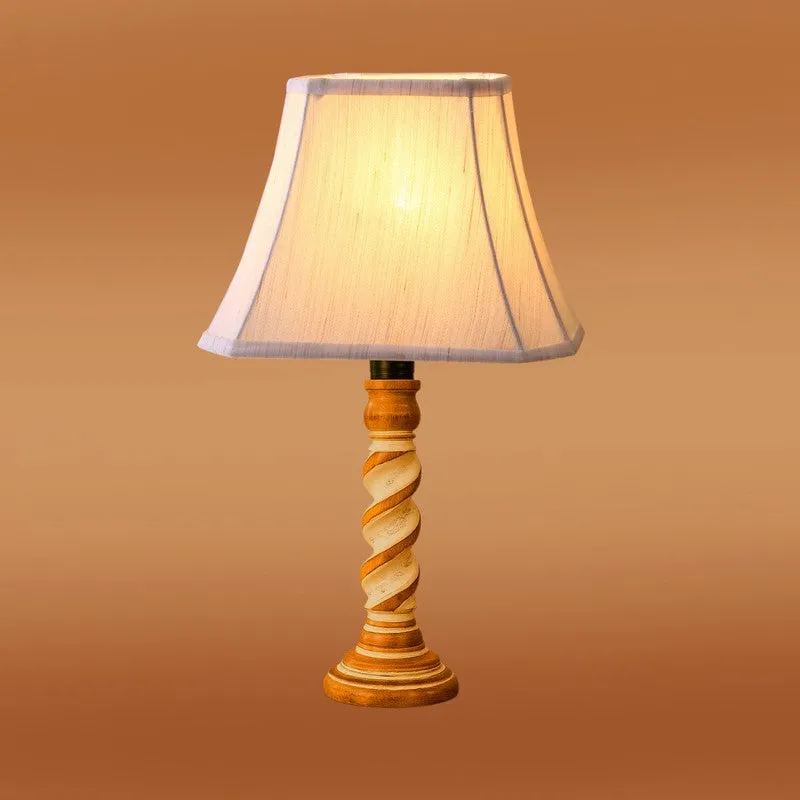 Modera Ryno Wooden Table Lamp - OffWhite media 6