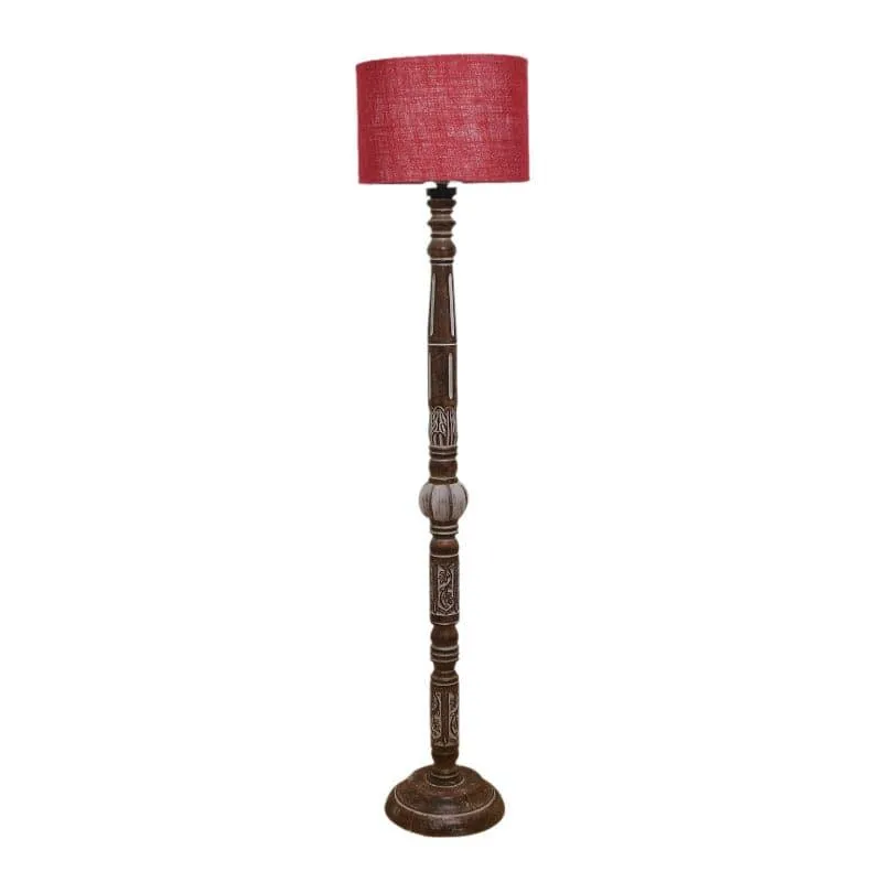 Colton Dona Floor Lamp - Ruby Red media 5
