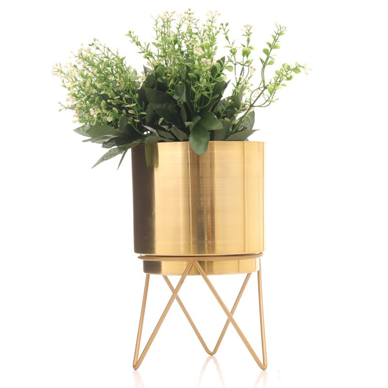 Teodora Planter - Gold media 4
