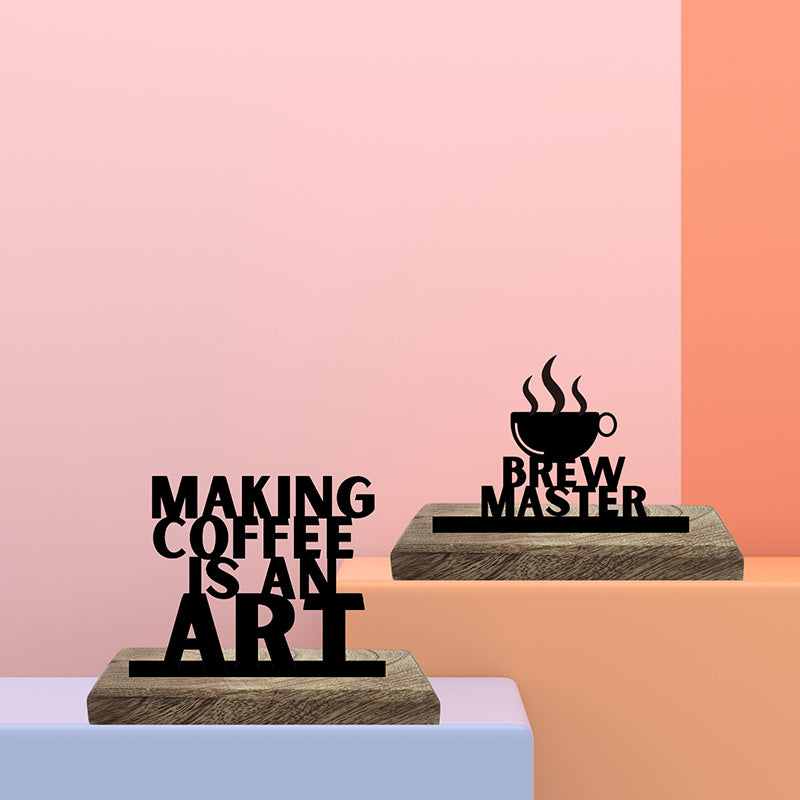 Brew Master Showpiece - Set Of Two