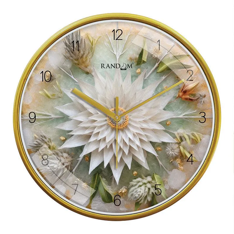 Flora Forte Analog Wall Clock media 4