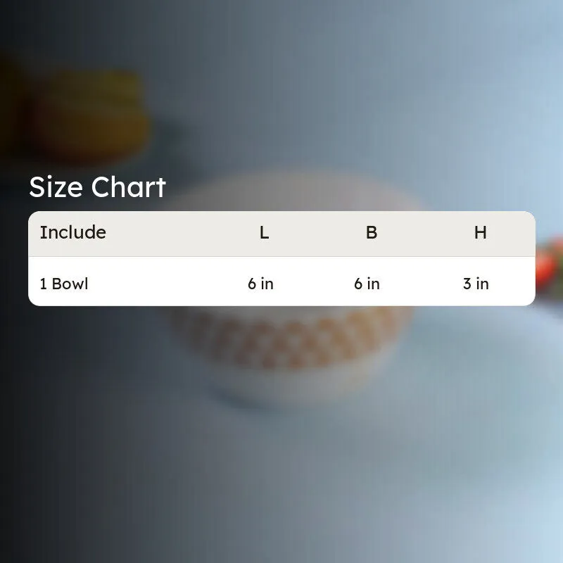Jisho Snack Bowl (White & Brown) - 750 ML media 8