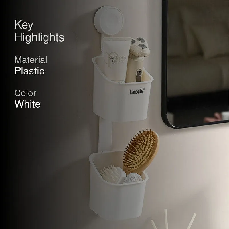 Laxis TierCraft White Plastic Racks - Set of Two media 2
