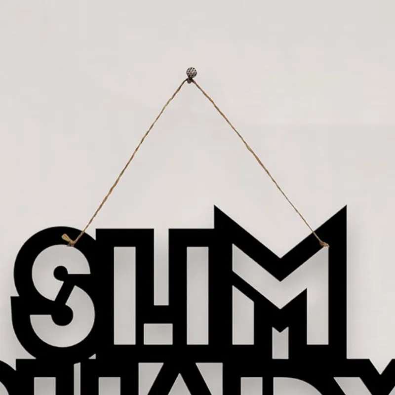Slim Shady Mild Steel Wall Accent media 4
