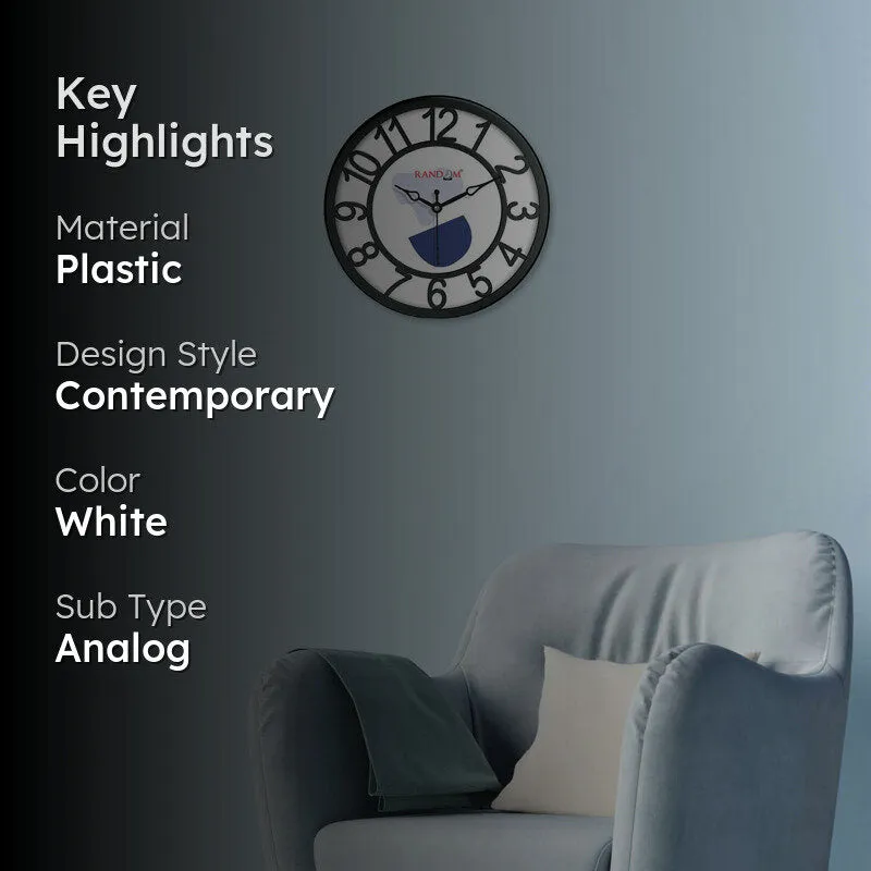 Norwe Sweep Silent Wall Clock media 2