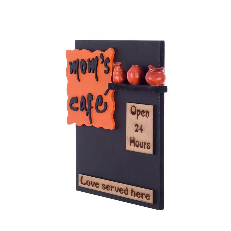 Mom's Cafe Wooden Wall Accent media 4