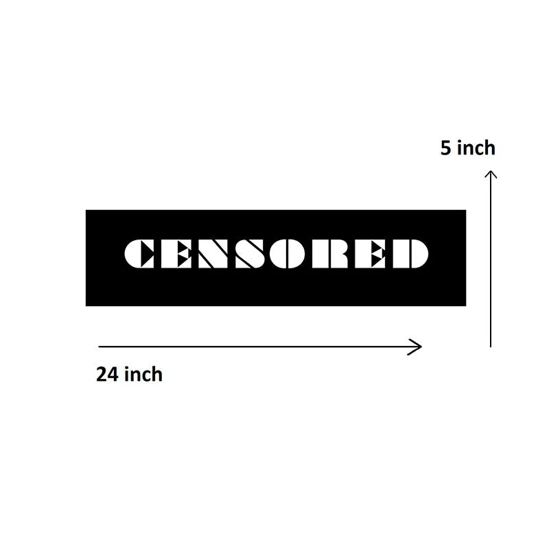 Censored Iron Wall Accent media 5