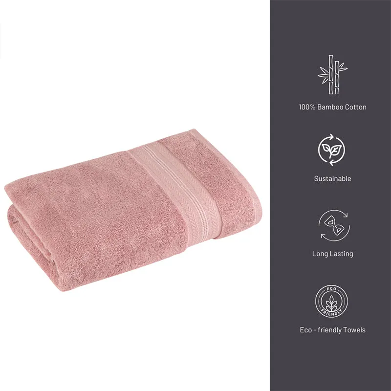 Reign Bath Towel (Pink) - Set Of Two media 6