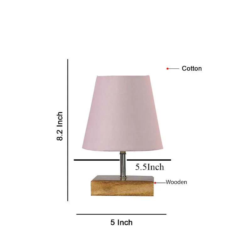 Tryda Fabric Table Lamp - Grey,Brown media 5