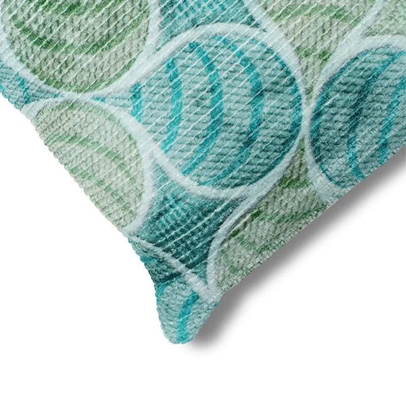 PetalPrism Cushion Cover - Sky Blue media 4