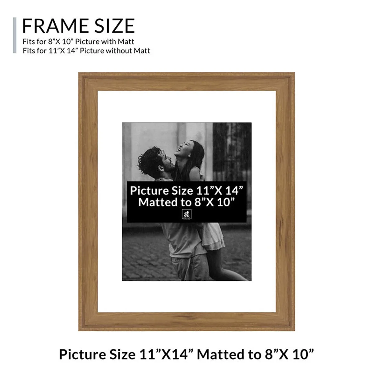 Instructional image showing a clear protective film being removed from a frame panel.