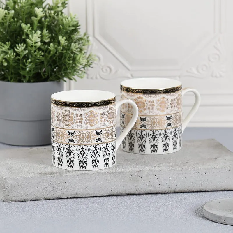 India Circus Circus Gallery Bone China Coffee Mug (350 mL Each) - Set Of Two media 1