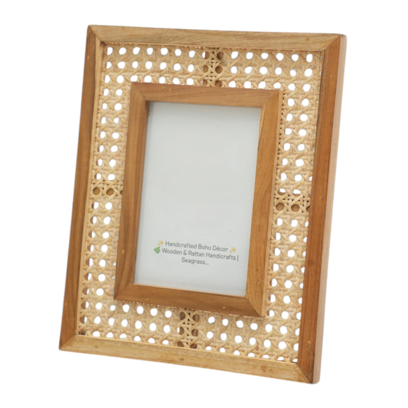EraHold Rattan Mesh Photo Frame media 3