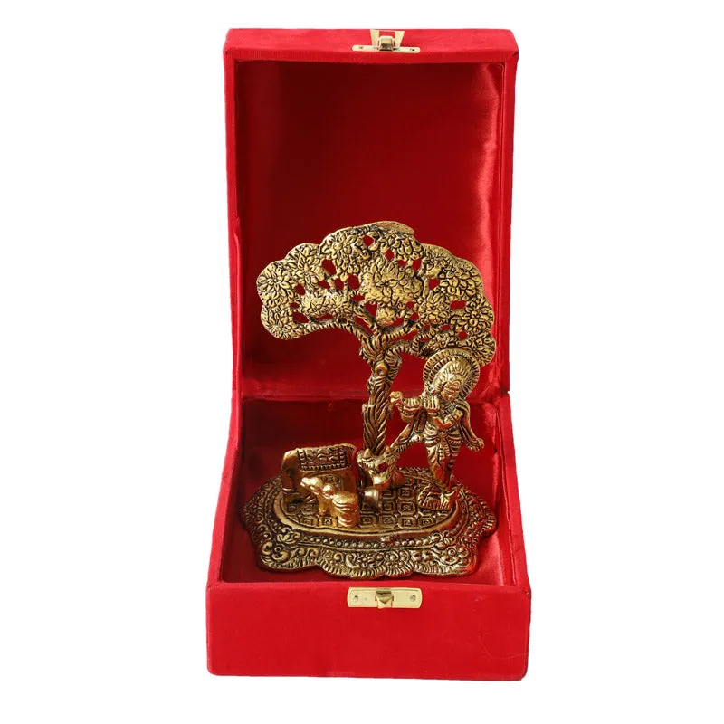Krishna & Nandi Idol Gift Box media 3