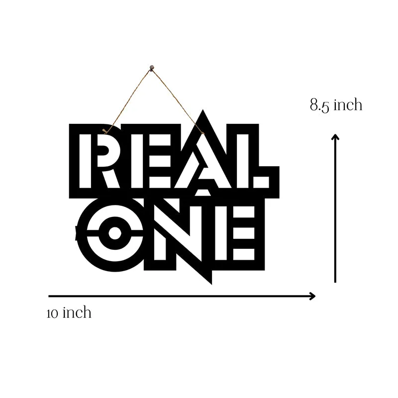 Real One Mild Steel Wall Accent media 5