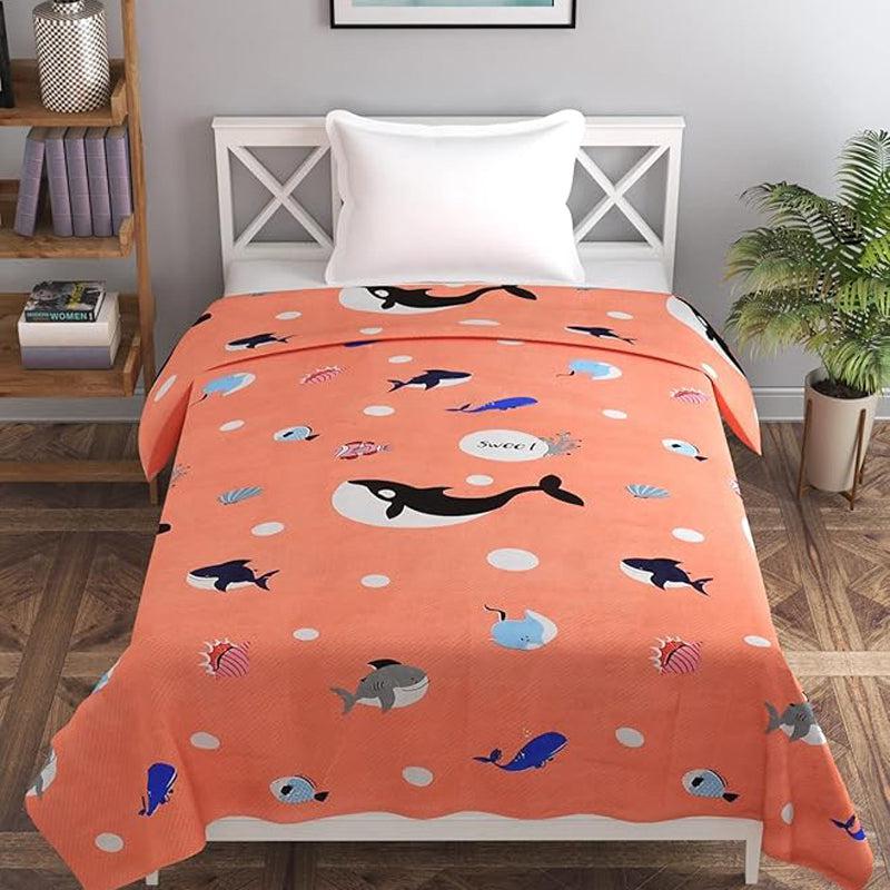 Flippers & Fun Kids' Cotton Duvet Cover - 210 TC media 3