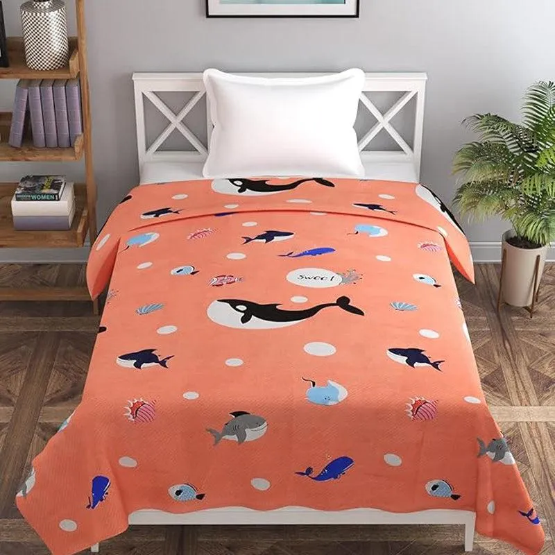 Flippers & Fun Kids' Cotton Duvet Cover - 210 TC media 3
