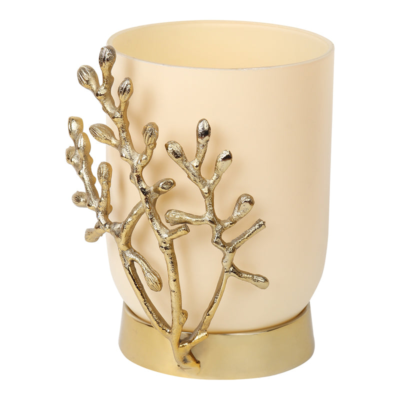 Roscoe Gemma Vase - Cream & Gold media 4