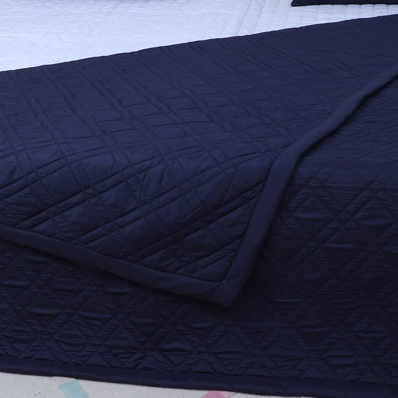 Jisha Microfiber Bedcover - Blue media 4