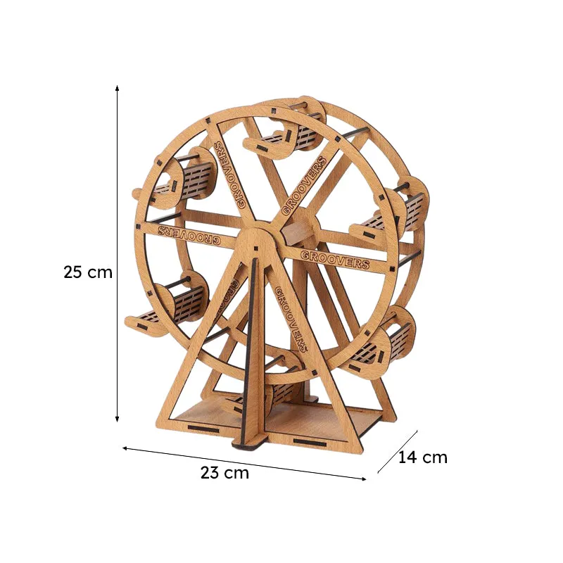 Giant Wheel Fair Showpiece - Brown media 7