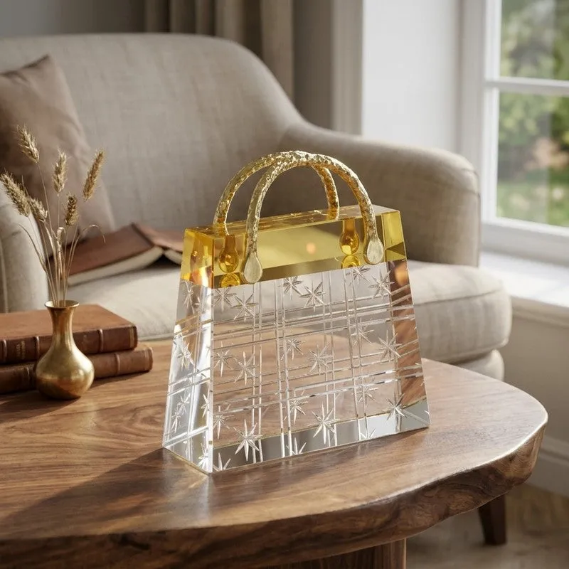 Orlisse Tote Crystal & Alloy Showpiece media 1