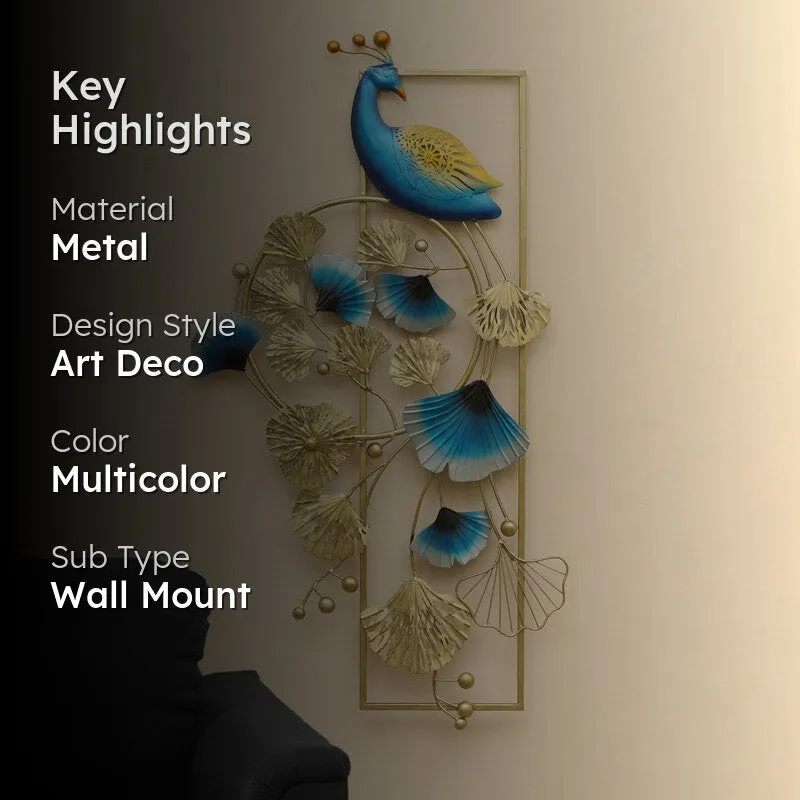 Alliya Floral Metal Wall Accent media 2